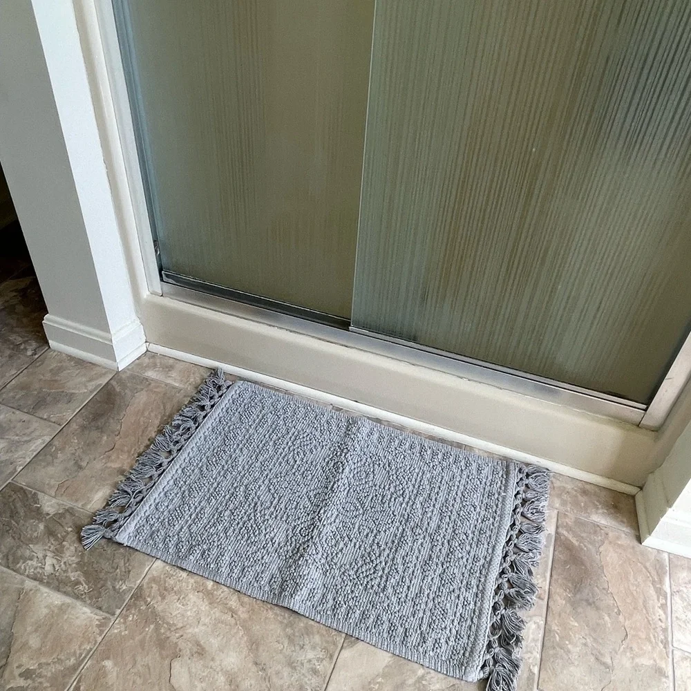 French Connection Set of two Bathroom Rugs